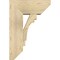 Ekena Millwork Merced Slat Rough Sawn Bracket w/ Offset Brace, Douglas Fir, 8"W x 18"D x 26"H BKT0806X18X26MRC06RDF - alternate 4